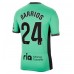 Atletico Madrid Pablo Barrios #24 Tredjedrakt 2023-24 Kortermet